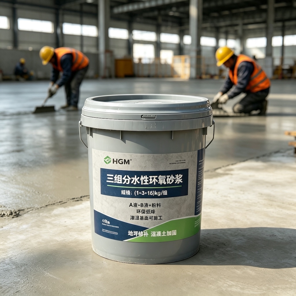 斗门三组份水性环氧砂浆